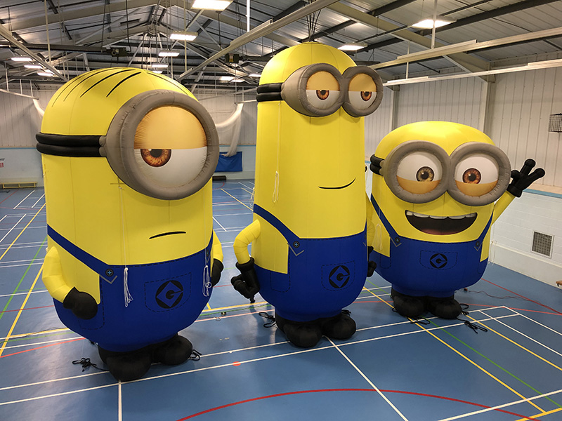Cold air inflatable Minions
